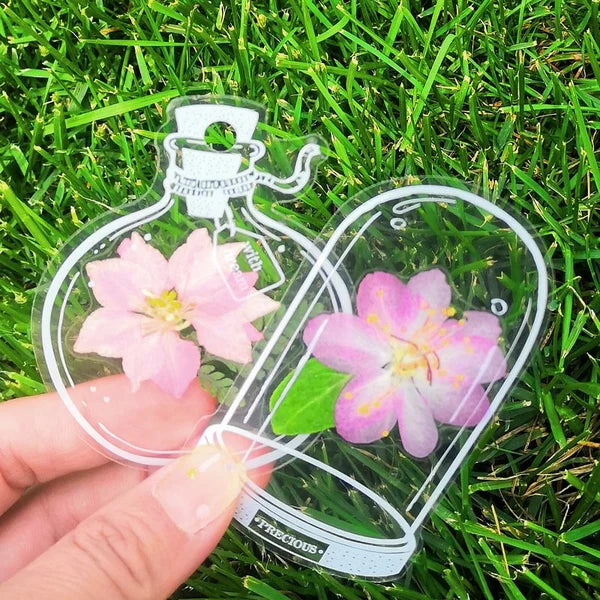 20 PCS Dried Flower Bookmarks(Without dried flowers)