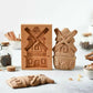 (🎁Early Christmas Sale- 49% OFF🎁)Wood Patterned Cookie Cutter - Embossing Mold For Cookies