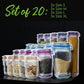 Zipper Bag Portable Kitchen-Bags Guaranteed Fresh & Organized!