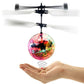 Toys Sensor Flying Ball with LED Disco ball Luminous Electronic Infrared Induction Aircraft RC Helicopter for Gift